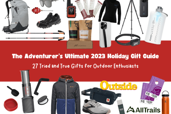 2023 Gift Guide for adventure loving people that will get them outside